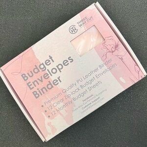 Household Budget Envelopes and Binder Set, new in box